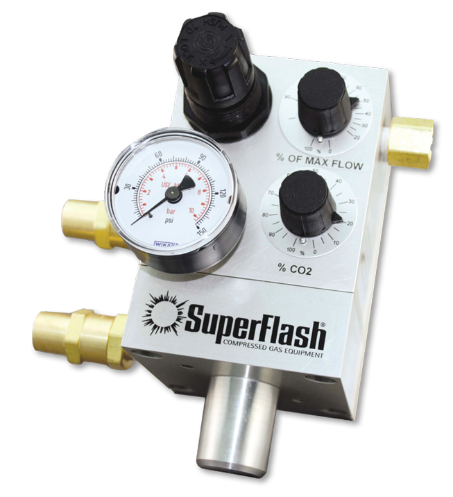 Fully customize and mix your gases!